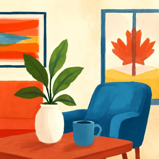 Brushstrokes of Belonging: Creativity and the Making of a Canadian Home